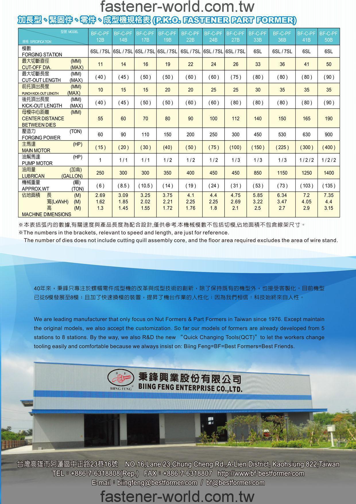 BIING FENG ENTERPRISE CO., LTD. _Online Catalogues