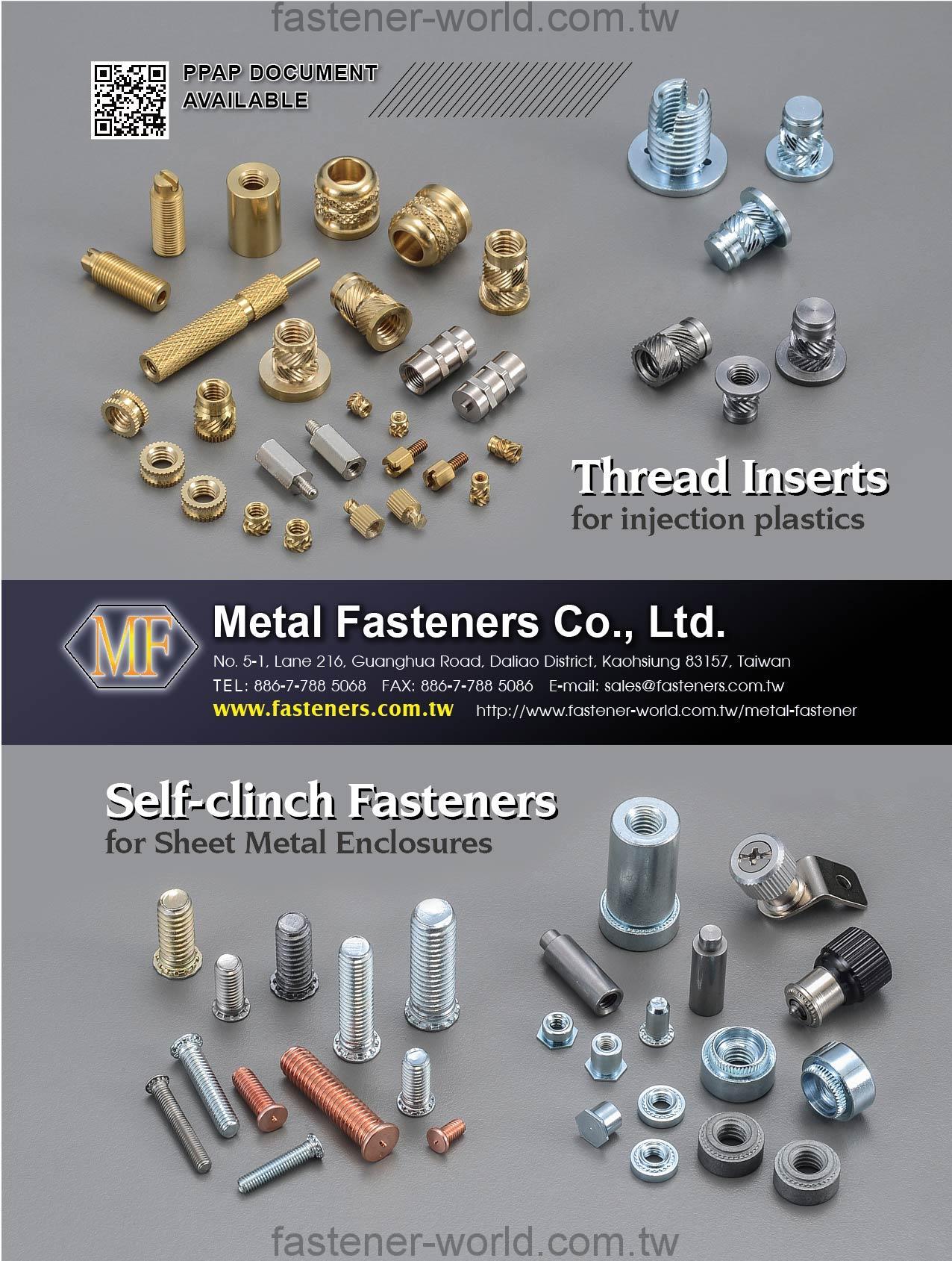 METAL FASTENERS CO., LTD. _Online Catalogues