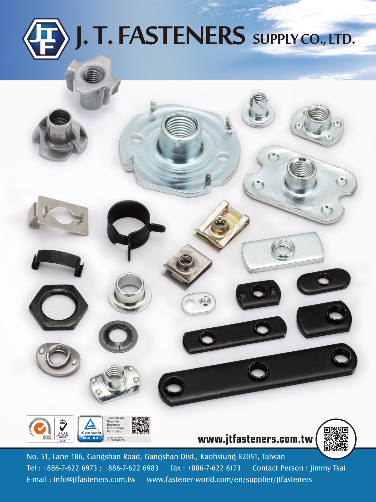 J. T. FASTENERS SUPPLY CO., LTD. _Online Catalogues