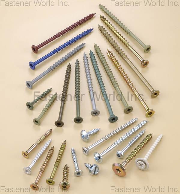 S&T FASTENING INDUSTRIAL CO., LTD.  , Wood Screw (Harden) Type 17 , Wood Screws