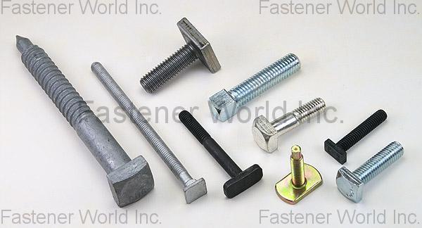 KEY-USE INDUSTRIAL WORKS CO., LTD  , SQ HEAD BOLT , Square Head Bolts