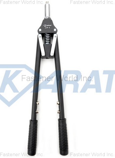 KARAT INDUSTRIAL CORPORATION  , LR-3 Industrial Lever Type Hand Riveter / Rivet Gun , Hand Riveters