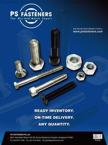 PS FASTENERS PTE LTD. , Socket Screws , Hexagon Head Cap Screws