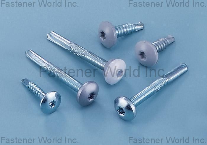 SHEH KAI PRECISION CO., LTD.  , Bi-Metal Liquid Coating Screws , Self-drilling Screws