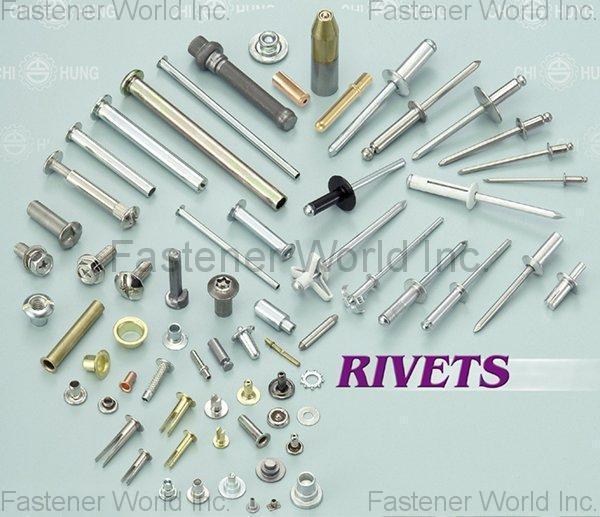 CHI HUNG RIVETS WORKS CO., LTD.  , Rivets /Semi Tubular Rivets , Semi-tubular Rivets