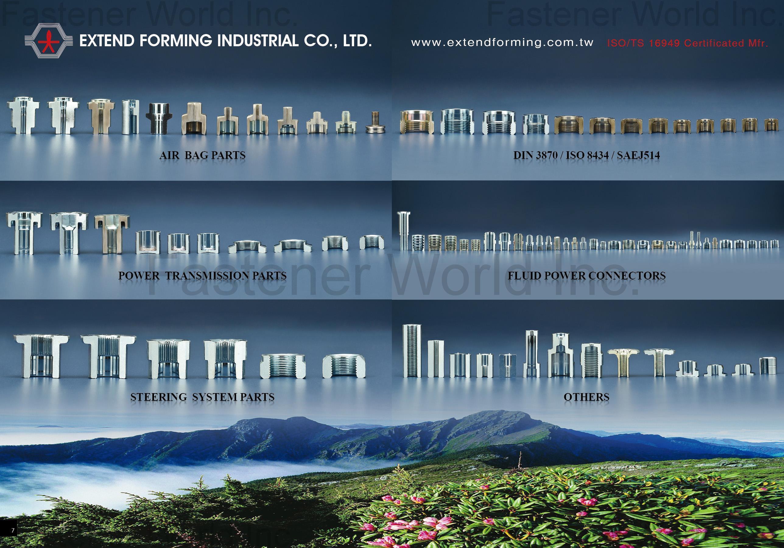 THREAD INDUSTRIAL CO., LTD.  , Hydraulic part / Extend Forming