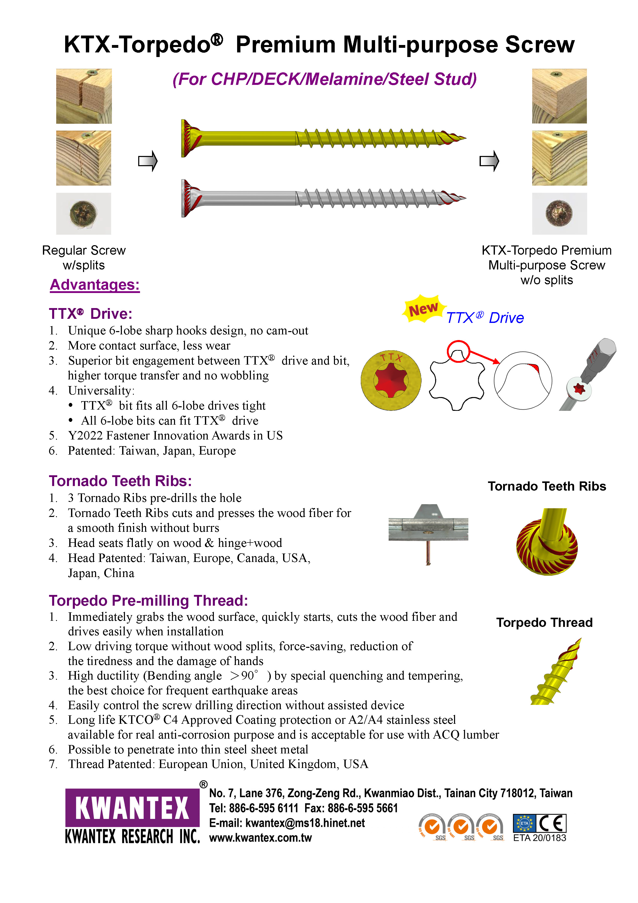 KWANTEX RESEARCH INC. 