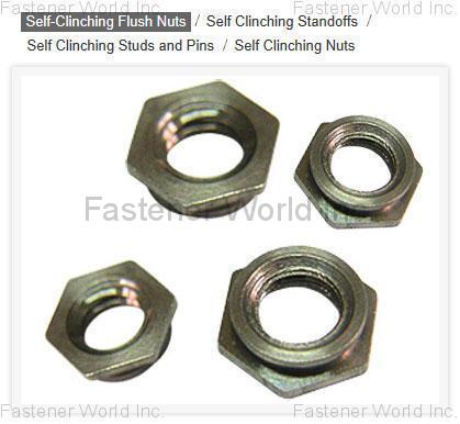 METAL FASTENERS CO., LTD.  , Clinching Studs Broaching Studs , Hexagon Nuts