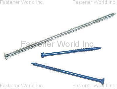 KATSUHANA FASTENERS CORP.  , MANSORY/CONCRETE SCREW , Concrete Screws