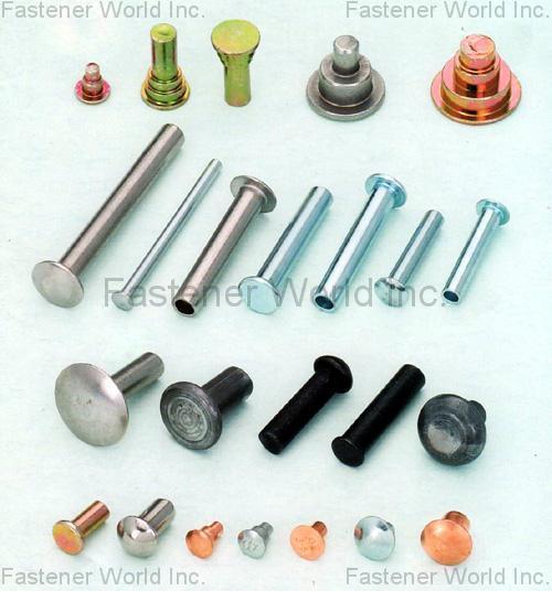 PENGTEH INDUSTRIAL CO., LTD.  , Semi-tubular Rivet,Solid Rivet,Shoulder Rivet , Semi-tubular Rivets