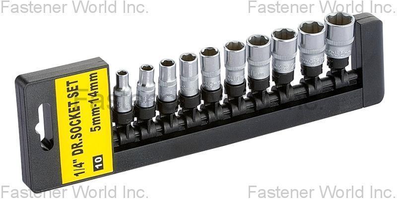 HOME SOON ENTERPRISE CO., LTD.  , Socket Set / Ratchet Handle , Socket Bit Sets