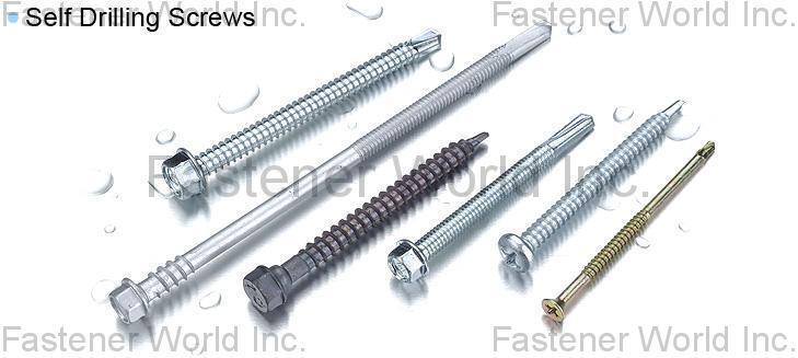 SHEH FUNG SCREWS CO., LTD.  , SELF-DRILLING SCREW , Self-drilling Screws