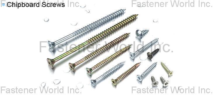 SHEH FUNG SCREWS CO., LTD.  , CHIPBOARD SCREW , Chipboard Screws