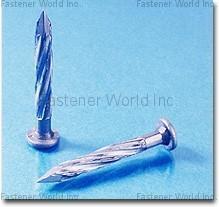 GINFA WORLD CO., LTD.  , Spiral Nails , Spiral Nails