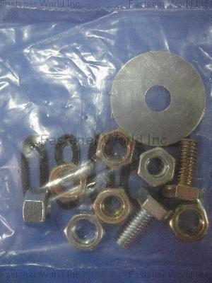 SHUN DEN IRON WORKS CO., LTD.  , HEX SCREW+HEX NUT+FLAT WASHER/SMALL PACKAGE , Fastener Kits