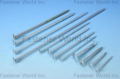 SHUENN CHANG FA ENTERPRISE CO., LTD.  , Special Long Screws, Shoulder Screws , Construction Fasteners