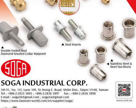 fastener-world(SOGA INDUSTRIAL CORP. )